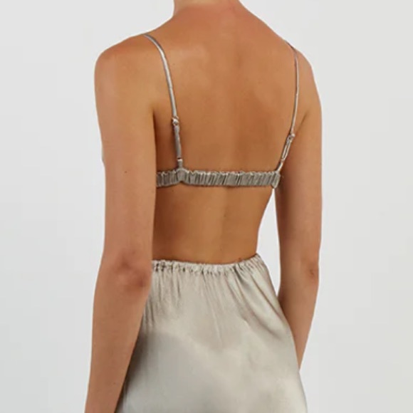 Dissh satin bralette (NWT) - Picture 2 of 3